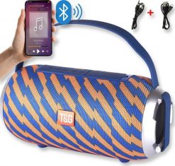 Głośnik T&G GŁOŚNIK BLUETOOTH BEZPRZEWODOWY PRZENOŚNY MOBILNY FM BT USB RADIO MP3 TWS TG509. Głośniki przenośne T&G. Za 69.99 zł.