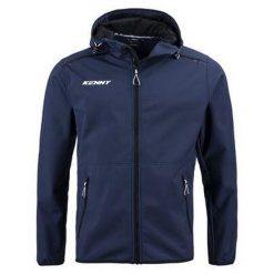 Softshellowa wodoodporna kurtka Kenny Core. Czarne kurtki treningowe męskie KENNY, xl, bez wzorów, bez kaptura, rowerowe. Za 523.50 zł.