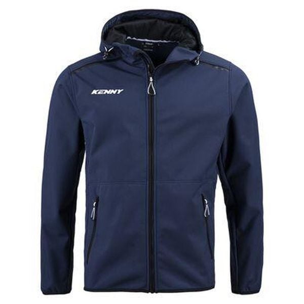 Softshellowa wodoodporna kurtka Kenny Core. Czarne kurtki męskie KENNY, m, bez wzorów, bez kaptura, rowerowe. Za 530.50 zł.