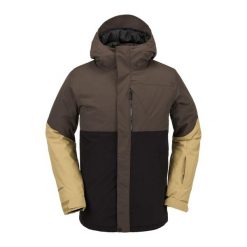 Kurtka snowboardowa męska Volcom L Ins Gore-Tex. Brązowe kurtki narciarskie i snowboardowe męskie Volcom, na zimę, l, bez wzorów, z gore-texu, bez kaptura, narciarskie, gore-tex. W wyprzedaży za 1,132.75 zł.