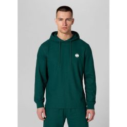 Bluza męska Pitbull z kapturem Pique Rockey. Zielone bluzy nierozpinane męskie PITBULL, m, bez wzorów, z kapturem. Za 179.00 zł.