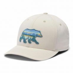 Czapka z daszkiem Columbia Lost Lager 110 Snapback. Brązowe czapki męskie Columbia, bez wzorów, sportowe. Za 89.99 zł.