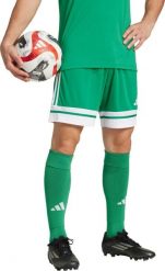 Spodenki męskie adidas Squadra 25 zielone JN7482 L. Zielone szorty sportowe męskie ADIDAS, bez wzorów, sportowe. Za 64.89 zł.