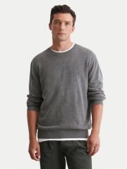Marc O'Polo Sweter M29 5144 60504 Szary Regular Fit. Szare kardigany męskie Marc O'Polo, m, bez wzorów, z bawełny, bez ramiączek. Za 429.99 zł.
