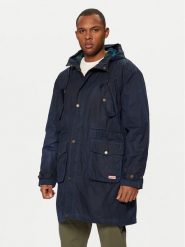Hunter Parka Liam HARM0028242 Granatowy Regular Fit. Niebieskie parki męskie Hunter, m, bez wzorów, z bawełny, bez kaptura. Za 769.99 zł.