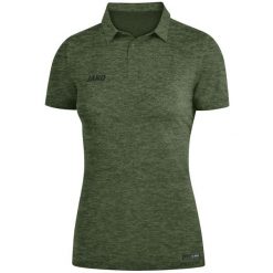 Polo Jako Premium Basics. Zielone koszulki polo męskie Jako, bez wzorów, sportowe, bez kołnierzyka, bez ramiączek. W wyprzedaży za 187.35 zł.