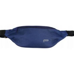 Saszetka Sportowa, Granatowa Nerka na Biodro, Dwie Komory, Regulowany Pasek, Pako Jeans, na Zamek. Niebieskie saszetki męskie Pako Jeans, bez wzorów, z jeansu, małe. Za 25.00 zł.