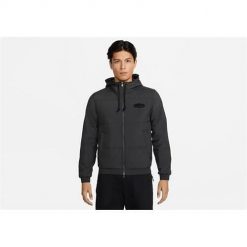 Kurtka uniwersalna męska Nike Air Jordan. Czarne kurtki męskie Nike, m, bez wzorów, z syntetyku, z kapturem, do biegania. Za 479.00 zł.