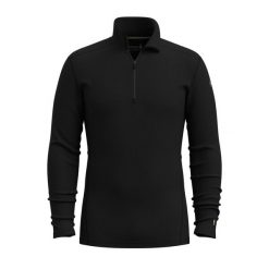 Bluza męska Smartwool Classic Thermal Merino Base Layer 1/4 Zip Boxed. Czarne bluzy nierozpinane męskie Smartwool, m, bez wzorów, z wełny, sportowe, bez ramiączek, bez kaptura. W wyprzedaży za 471.90 zł.