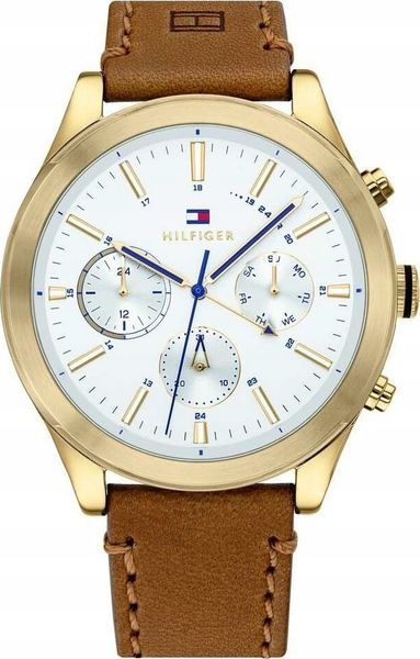 Zegarek Męski Tommy Hilfiger Ashton 1791742 + BOX. Zegarki męskie Tommy Hilfiger. Za 399.00 zł.