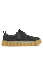 Clarks Sneakersy Torhill Lace 26184417 Szary. Szare buty sportowe na co dzień męskie Clarks, m, bez wzorów, z nubiku, bez ramiączek, bez kaptura. Za 399.99 zł.
