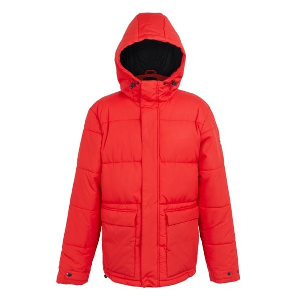 Męska Kurtka Ocieplana Falkner. Czerwone kurtki męskie Regatta, l, bez wzorów, z puchu, sportowe, bez ramiączek, bez kaptura. Za 171.99 zł.