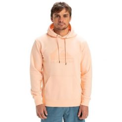 Bluza z kapturem dla Mężczyzn COMP LOGO Różowy. Brązowe bluzy nierozpinane męskie Quiksilver, m, bez wzorów, z bawełny, z kapturem. Za 299.99 zł.
