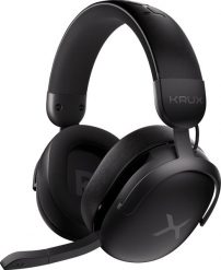 Słuchawki Krux Crave Pro Wireless Czarne (KRXC013). Czarne słuchawki bluetooth KRUX. Za 299.99 zł.