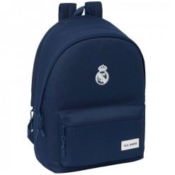 Real Madryt plecak sportowy z miejscem na laptopa granatowy. Niebieskie plecaki męskie Real Madrid, bez wzorów. Za 199.00 zł.