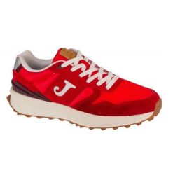Trampki Męskie C.200. Czerwone trampki męskie Joma, bez wzorów, sportowe, bez zapięcia. Za 253.99 zł.