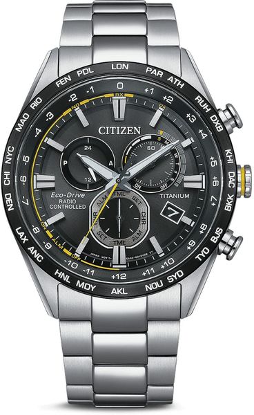 Zegarek Citizen Męski Zegarek CB5947-80E Czarny sportowy synchronizator. Czarne zegarki męskie CITIZEN. Za 2,613.99 zł.