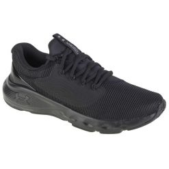 Buty do biegania męskie, Under Armour Charged Vantage 2. Czarne buty do biegania męskie Under Armour, bez wzorów, z materiału, bez zapięcia, do biegania. Za 338.00 zł.