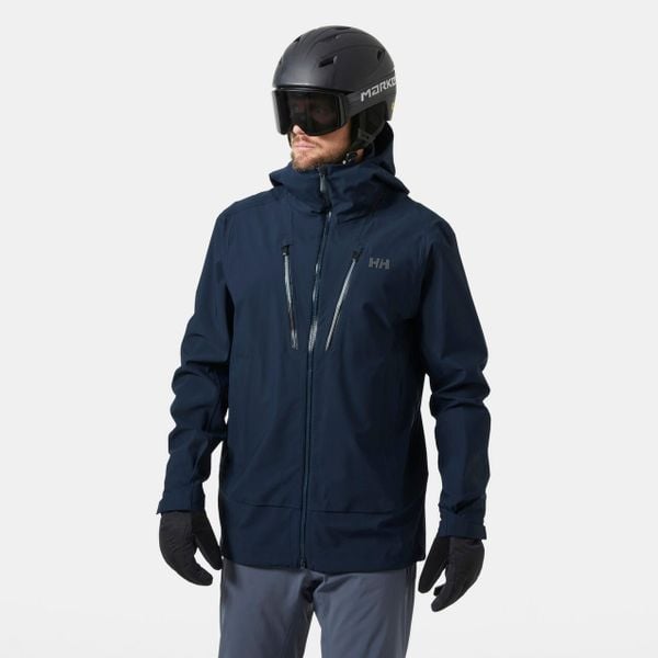 Długa kurtka narciarska Helly Hansen Alpha. Niebieskie kurtki narciarskie i snowboardowe męskie Helly Hansen, l, bez wzorów, z kapturem, narciarskie. W wyprzedaży za 2,041.50 zł.