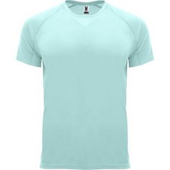 Męska Koszulka Sportowa Z Krótkim Rękawem Bahrain. Zielone t-shirty sportowe męskie ROLY, m, bez wzorów, sportowe, bez ramiączek. Za 25.99 zł.