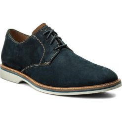 Półbuty CLARKS - Atticus Lace 261318197 Navy Nubuck. Codzienne półbuty męskie marki Clarks. Za 429.00 zł.