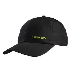 Czapka sportowa z daszkiem Head Light Function Cap. Czarne czapki męskie Head, na jesień, bez wzorów, sportowe. Za 85.00 zł.