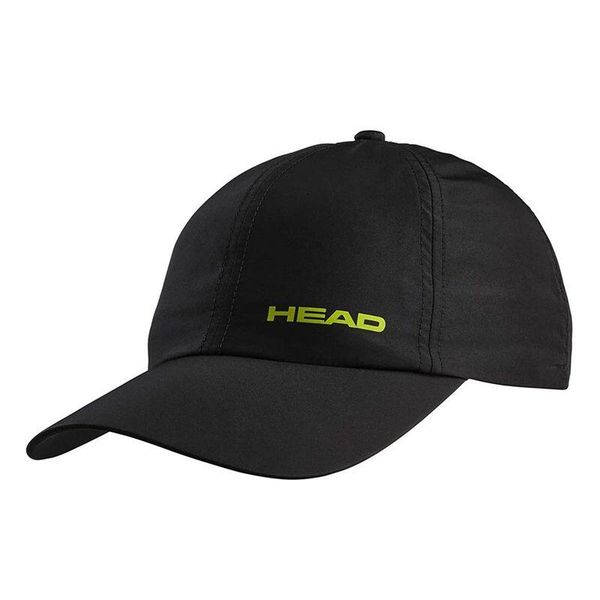 Czapka sportowa z daszkiem Head Light Function Cap. Czarne czapki męskie Head, na jesień, bez wzorów, sportowe. Za 85.00 zł.