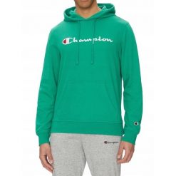 BLUZA męska CHAMPION 220726-GS130 kangurka z kapturem bawełniana zielona XL. Zielone bluzy z kapturem męskie CHAMPION, m, bez wzorów, z bawełny, z kapturem. Za 249.00 zł.