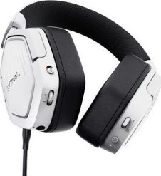 TRUST Herní sluchátka GXT 493W Carus, Bluetooth, 2.4GHz, bílá. Słuchawki bluetooth TRUST. Za 258.94 zł.