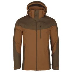 Kurtka wodoodporna Pinewood Finnveden Hybrid. Brązowe kurtki męskie Pinewood, xl, bez wzorów, sportowe, bez ramiączek, bez kaptura. Za 649.99 zł.