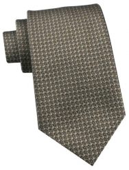 Krawat Męski - Chattier - Stare Złoto w Drobny Wzór. Żółte krawaty i muchy męskie Chattier, bez wzorów, z tkaniny, eleganckie. Za 49.00 zł.