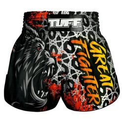 Spodenki treningowe TUFF Kong Rampage. Czarne szorty sportowe męskie TUFF, bez wzorów, sportowe. Za 149.00 zł.