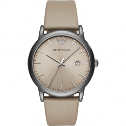Zegarek EMPORIO ARMANI - Luigi AR11116 Gray/Gunmetal. Brązowe zegarki męskie Emporio Armani. Za 950.00 zł.