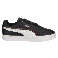 Męskie Skórzane Buty Treningowe Caven Dime FC. Czarne buty trekkingowe męskie Puma, bez wzorów, bez zapięcia, trekkingowe. Za 308.99 zł.