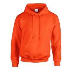 Bluza Z Kapturem Dla Dorosłych Unisex Heavy Blend. Brązowe bluzy nierozpinane męskie GILDAN, m, bez wzorów, bez ramiączek, z kapturem. Za 92.99 zł.