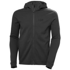Bluza z kapturem i zamkiem błyskawicznym Helly Hansen HP Tech. Brązowe bluzy z kapturem męskie Helly Hansen, m, bez wzorów, z kapturem. Za 510.50 zł.