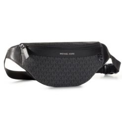 Saszetka nerka MICHAEL Michael Kors. Czarne saszetki męskie MICHAEL Michael Kors, bez wzorów, małe. Za 659.99 zł.