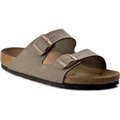 Klapki BIRKENSTOCK - Arizona 0151211 Stone. Szare klapki i japonki męskie Birkenstock, bez wzorów, z materiału. Za 289.00 zł.