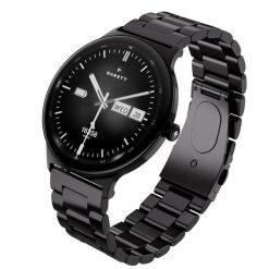 Smartwatch Garett Quantum czarny stalowy. Czarne zegarki smartwatch GARETT. Za 299.00 zł.