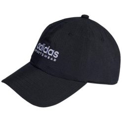 Czapka z daszkiem adidas Seersucker Dad. Białe czapki męskie ADIDAS, bez wzorów, sportowe. Za 69.90 zł.