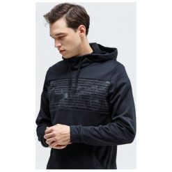 Nike Bluza M Nk Thrma Fl Hd Po Gfx 2 , czarny, rozmiar M. Czarne bluzy nierozpinane męskie Nike, m, bez wzorów, z materiału, wizytowe, bez ramiączek, bez kaptura. Za 219.99 zł.