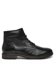 Bugatti Kozaki BUGATTI-3117823L1000 1000 SCHWARZ Czarny. Czarne buty zimowe męskie Bugatti, bez wzorów, ze skóry, bez obcasa, bez zapięcia. Za 569.99 zł.