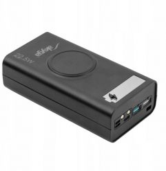 Obudowa Power Bank AK-BC-05 Ładowarka bezprzewodowa 12x Li-Ion 18650 QI QC4+ PD 22.5W. Powerbanki Akyga. Za 79.99 zł.