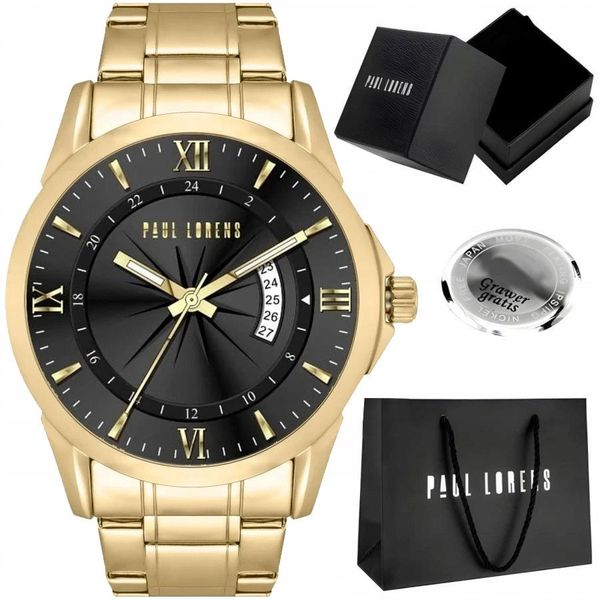 Zegarek męski Paul Lorens TRISTOR-1D1 Z GRAWEREM. Zegarki męskie Paul Lorens. Za 199.00 zł.