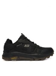 Skechers Trekkingi Equalizer 5.0 Trail 237790/BBK Czarny. Czarne buty trekkingowe męskie Skechers, bez wzorów, ze skóry, bez zapięcia, trekkingowe. Za 419.99 zł.
