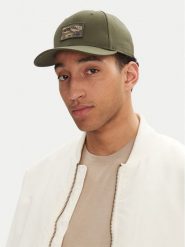 Alpha Industries Czapka z daszkiem Crew Camo 156903 Zielony. Zielone czapki męskie Alpha Industries, bez wzorów, z bawełny. Za 99.99 zł.