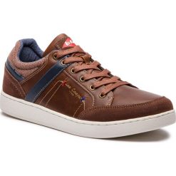 Sneakersy LEE COOPER - Bridge PCHN1206S Cognac 0241. Brązowe buty sportowe na co dzień męskie Lee Cooper, z materiału. W wyprzedaży za 199.00 zł.