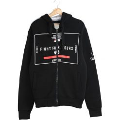 Czarna Bluza Our Way. Bluzy rozpinane męskie marki Born2be. Za 29.99 zł.