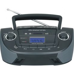 Radioodtwarzacz Manta MM9208BT Drop II Premium (USB, SD, AUX, Bluetooth). Szare radia MANTA. Za 88.03 zł.