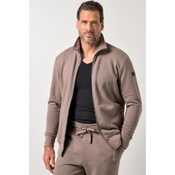 Męska Bluza dresowa stójka do 8XL. Brązowe bluzy nierozpinane męskie JAY-PI, m, bez wzorów, z bawełny, bez ramiączek, bez kaptura. Za 279.99 zł.